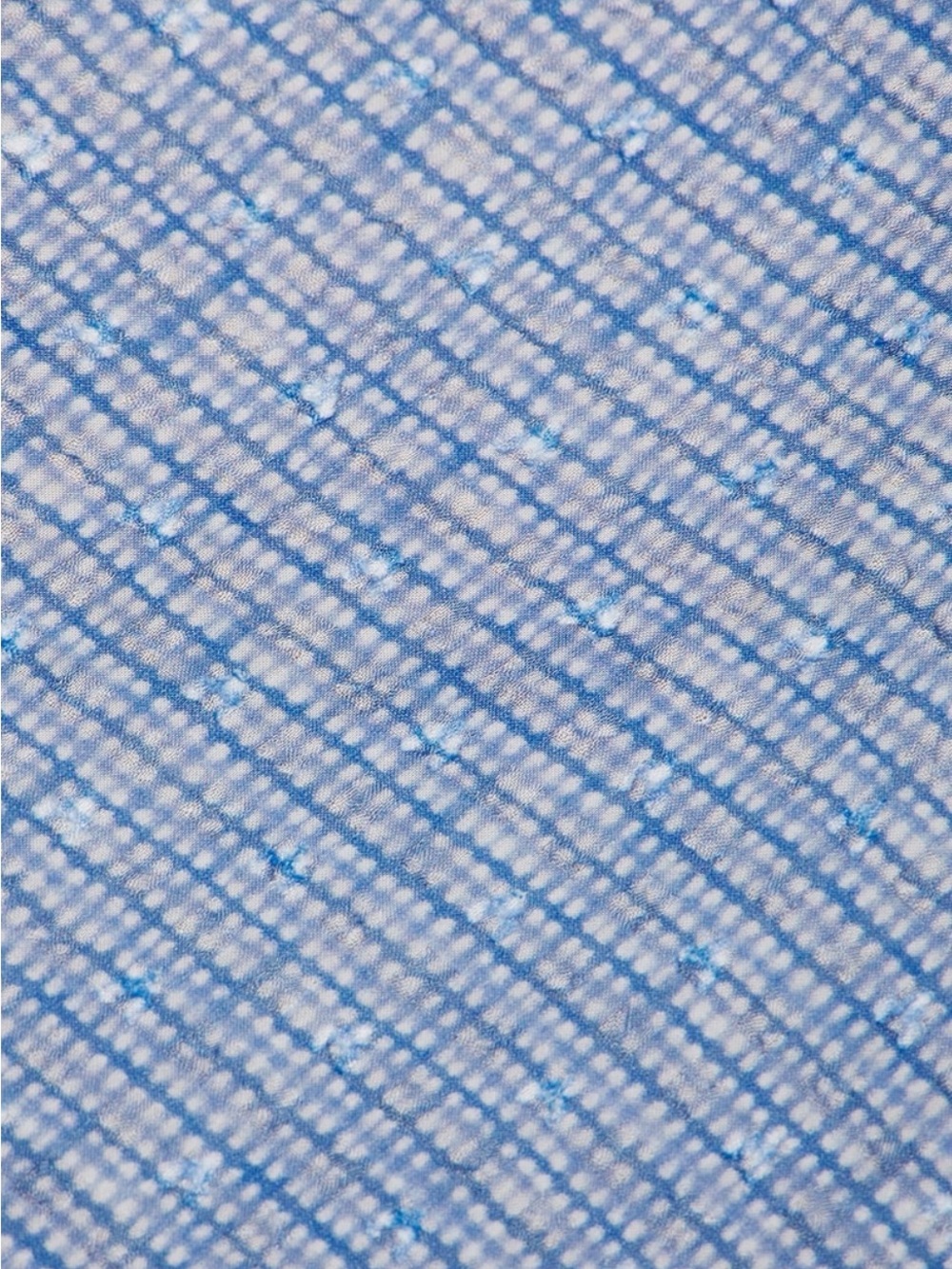 Lioness Carrie Halter Maxi Dress Blue Check Sheer XS - Picture 8 of 14